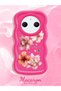 Redmi A3 Pro Compatible Case Camera Protector Red Silicone Couple Phone Case Floral Pattern - 2
