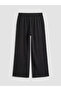 LCW Vision Wide Leg Women's Trousers with Elastic Waist - 8