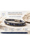 Lapis Lazuli&Hematite Natural Stone Steel Men's Bracelet