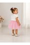 Baby Girl Bolero Tulle Evening Dress Pink Princess Dress Birthday Mevlüt Wedding - 2