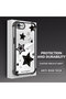 iPhone 7/8/Se 2020 2022 Compatible Transparent Four Corner Silicone Coated Glossy Edge Case - 4