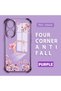 Realme C55 Compatible Transparent Back Panel Four-Corner Reinforced Impact Protection Glossy Edge Silicone Case