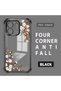 Infinix Smart 9 Compatible Transparent Back Four Corners Reinforced Impact Protection Silicone Case