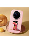 Vivo X200 Pro Compatible Shock-Absorbing Camera Protected Pink Silicone Case - 2