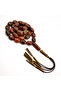 Heated Baltic Amber Rosary – 33 Beads 10.5×18mm Rustic Oval Prayer Tasbih 45g - 3