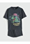 Lcw Kids Anthracite Printed Boys' Shorts Set - 3