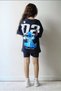 Stitch Front and Back Printed Cotton Top and Bottom Girls' Set
