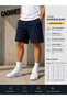 3-Pack Men's Shorts (Black-Grey-Navy Blue) Summer Shorts Comfortable and Anti-Sweat - 5