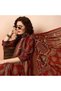 Maroon Viscose Cotton Salwar Kameez Dupatta - ALV2010-Maroon-Size-M-38-Inches - 3
