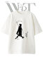 Grim Reaper_1 Design Printed Unisex White Oversize T-Shirt