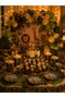 Safari Birthday Decorations 8-Person Party Set |   Table Decoration, Plate Cup Corn Box Cupcake - 4