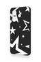 Redmi Note 14 4g Compatible Black Mega Star Patterned Silicone Case - 4