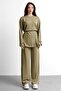 Molly Nelly Women's Loose Skirt Buttoned Suit