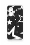 Redmi Note 13 Pro Plus Compatible Black Mega Star Patterned Silicone Case - 2