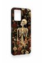 Vivo Y33S Compatible Flower Skeleton Pattern Silicone Case - 4