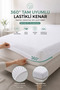 Soft Touch Micro Extra Quiet 200X200 King Size Mattress Protector Liquid Proof Fitted Mattress Pad - 6
