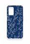 Oppo A55 Compatible Thin Leaf Branch Patterned Silicone Case - 2