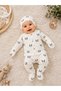5 Piece Panda Patterned Newborn Baby Hospital Discharge Set 100% Cotton - 2