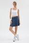Athletic Skirt with Stretchy Lycra Pockets - Tennis Skirt - 4