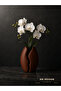 Coffee Bean Design Decorative Vase – Brown 15 cm 3D Printing - 6