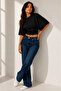 Waist-Tight Women's Blouse - 3