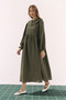 Muslin Dress Khaki - 6