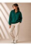 New Season 2026 3-Thread Combed Cotton Half Zipper Unisex Sweatshirt - 2