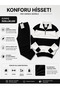 New Season Men's Oversize Zippered Collar Detailed Bottom-Top Tracksuit Set - 3 Thread Combed Cotton Fabric Casual Premium Sports Set - 3