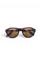 Haylou Brown Round Women's Sunglasses - 56 Ekartman Uv400 Protected - 2
