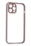 Aconcept iPhone 12 Case Miami Transparent Silicone - (112530) Purple