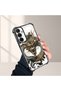 Samsung Galaxy A55 Compatible Transparent Back Four-Corner Reinforced Impact Protection Silicone Case - 4