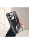 Tecno Spark 20/20C Compatible Transparent Back Four-Corner Reinforced Impact Protection Silicone Case - 4