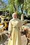 Gina Shirt Skirt Set - Yellow - 2