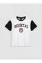 Lcw Kids Black and White Printed Boys' T-Shirt and Shorts - 4