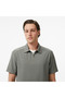 Men's Green Regular Fit Polo Collar T-Shirt - 4