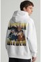 Justin Bieber Singer Back Printed Unisex Oversize Combed Cotton Hoodie - 3