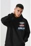 Squat Bench Deadlift Fitness Gym Bodybuilding Athlete Back Printed Unisex Oversize Combed Cotton Hoodie - 4