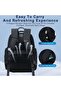 Unisex Laptop Backpack Water Resistant Daypack with USB/C – type Port for Business Casual Travel College for Men Women, B00683, Black - 3