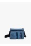 Premium Shoulder Sling Bag Water Resistant Polyester Unisex Cross Body Bag for Travel Business School College K00535 Blue - 2