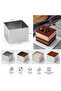 8X8 Single-Serve Square Cake Pastry Mold - 2