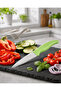 23 cm Stainless Steel Vegetable and Fruit Knife – Sharp Kitchen Knife with Ergonomic Handle - 3