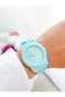 Colorful 10 Atm Waterproof Unisex Wristwatch Turquoise - 2