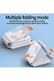 White Foldable Folding Induction Charger for Iphone 15/14/13/12/11 Pro Max Mag Safe Compatible Magnetic Charger Fast Charge for Applewatch / AirPods 2 / 3 / Pro Charge 3 Devices - 3
