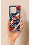 Reeder S71 Compatible American Chevrolet Patterned Silicone Case