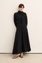 Women's Elora Organic Cotton Dress Black