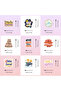 50PCS 50PCS Pink Motivational Words Stickers Graffiti Stickers DIY Diary Phone Case Handmade Scrapbo - 6