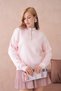 Short Zippered Interlock Knitwear Sweater Hn1800
