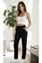 Oroverde Classic Woman Pants Thick Elastic Lycra Trousers with Pockets - 2