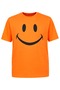 Large Size Printed Single Jersey Crew Neck T-Shirt