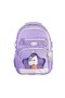 Relaxion 1920 Primary School Girls' Lilac Ergonomic School Bag Set of 3 with Lunch Box and Pen Holder - 5
